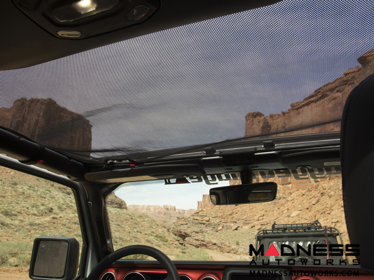 Jeep Gladiator JT Eclipse Sun Shade - Hard Top - Black